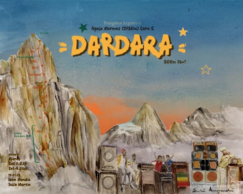 DARDARA — Técnica mixta — 70×50