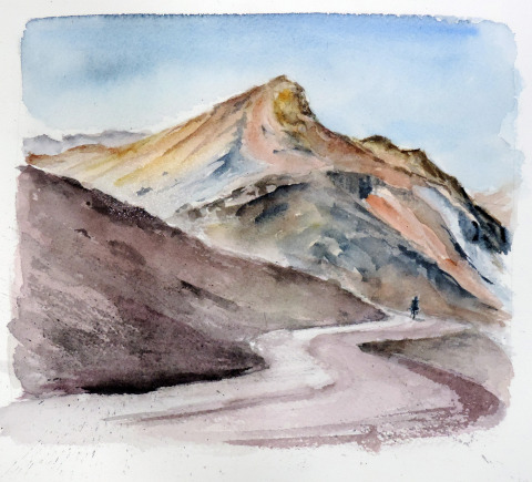 Sergi Ricart (Perú) — Técnica mixta — 20×17