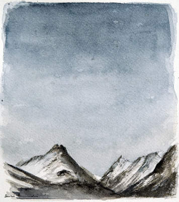 Islandia &mdash; Técnica mixta &mdash; 15&times;16