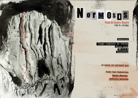 Normosis (Bisaurín) — Acuarela sobre papel — 70×50