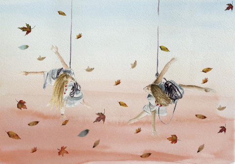 GEURE(R)A 01 — Acuarela sobre papel — 29×20