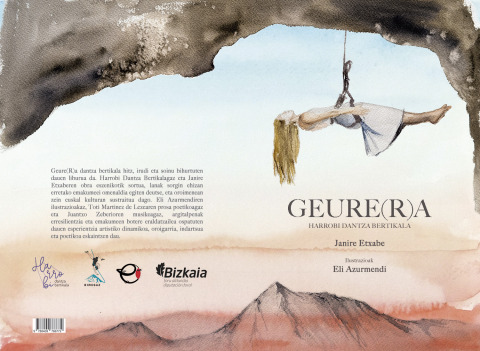 GEURE(R)A portada del libro &mdash; Acuarela sobre papel &mdash; 30&times;21
