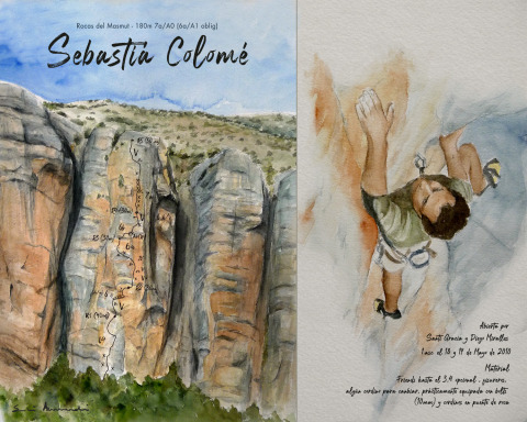 Sebastiá Colomé (R.Masmut. Teruel) — Acuarela sobre papel — 50×40