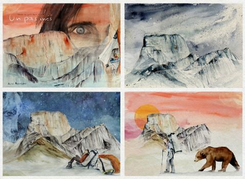 SILVIA VIDAL — Acuarela sobre papel — 70×50